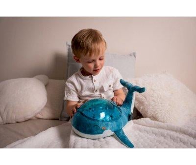 Luz Nocturna Recargable Tranquil Whale Azul