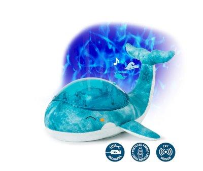 Luz Nocturna Recargable Tranquil Whale Azul
