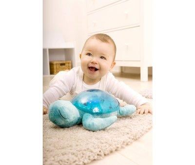 Luz Nocturna Recargable Tranquil Turtle Aqua