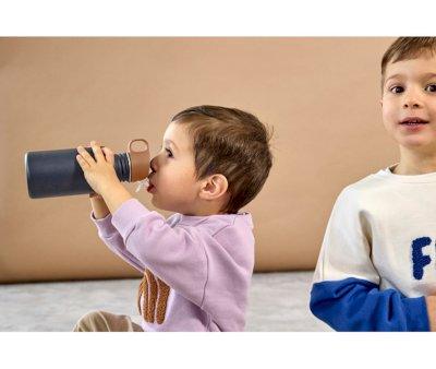 Botella Acero Inoxidable Little Gang Smile Navy 500ml