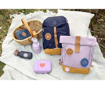 Caja de Almuerzo Acero Little Gang Heart Lilac