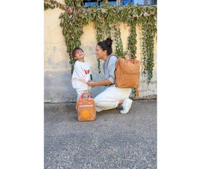 Mochila Infantil Little One & Me Caramel Pequea