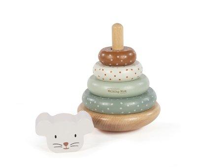Torre Anelli Legno Poppy