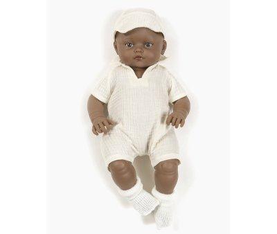 Poupon Augustin Les Bambinis avec Combinaison et Accessoires