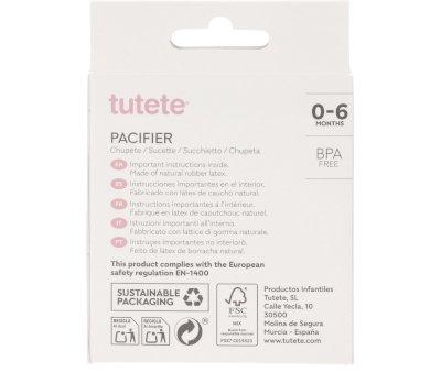 1 Caixa de chupeta Tutete 0 a 6 meses Latx