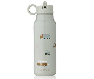 Thermal Steel Bottle Falk 350 ml Vehicles / Dove Blue Mix
