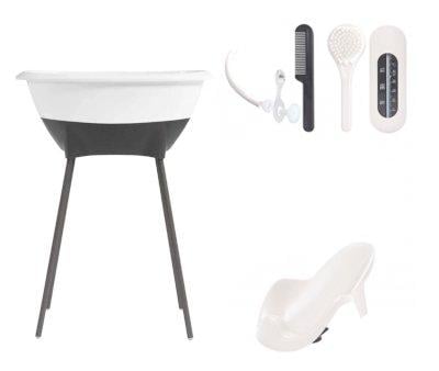 Set de Baera y Asiento Luma Dark Grey
