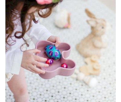 Caja de Almuerzo Snackie Bunny Dusty Rose