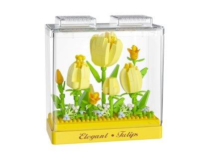 Construccin Mini KOCO Flor Fresca Tulipn 295 Piezas