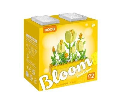 Construccin Mini KOCO Flor Fresca Tulipn 295 Piezas