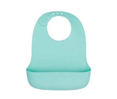 2 Babero Catchie 2.0 Silicona Mint & Grey