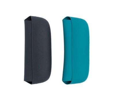 2 Babero Catchie 2.0 Silicona Blue Dusk & Charcoal