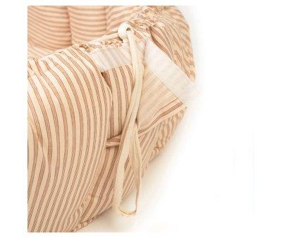 Saco Play & Go Bloom Orgnico Stripes Brown