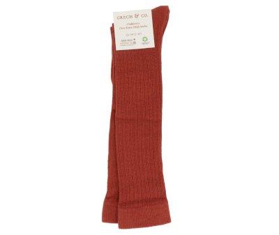 Knee High Socks Rust