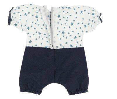 Macaco de popeline Azul Marinho/Estrelas  para Bonecas Soft