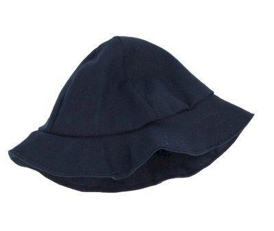 Chapu de pesca popeline azul marinho para Boneca Soft