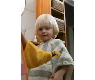 Poncho con Capucha Lola Limn Personalizable