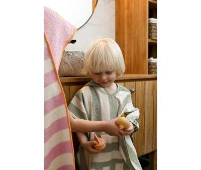 Poncho con Capucha Lola Limn Personalizable