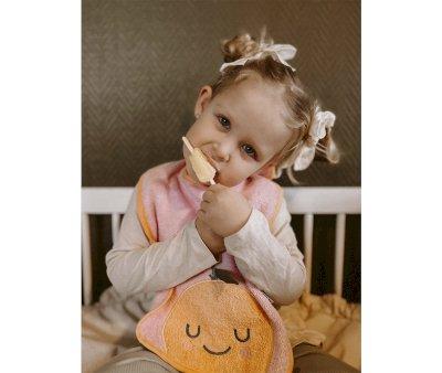 Babero Rizo Mandy Mandarina Personalizable