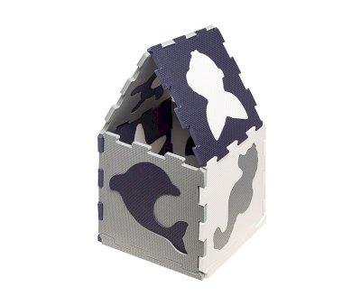 Tappeto da Gioco Puzzle Oceano 120 x 90 cm