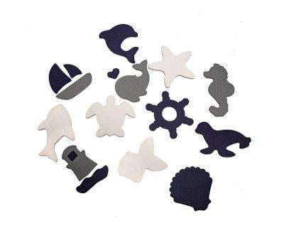 Tappeto da Gioco Puzzle Oceano 120 x 90 cm
