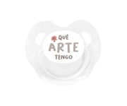 Chupete Retro Blanco Qu arte tengo