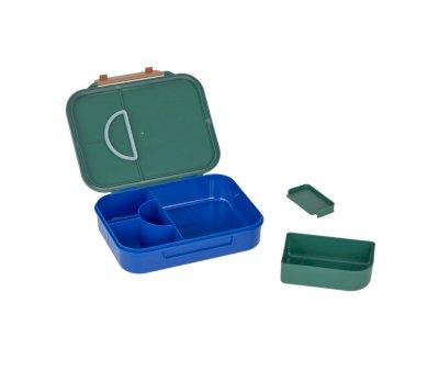 Lunch Box Compartments Bento Rainbow Green