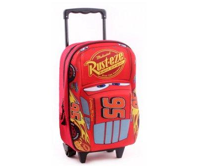 Rolling Backpack 3D Cars 3 Piston Cup
