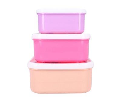 3 Cajas Almuerzo Minnie Mouse Fresh Bites