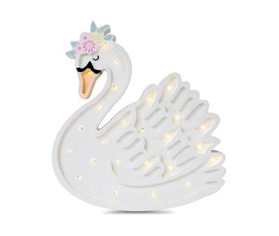Lamp Swan Lake Flower White