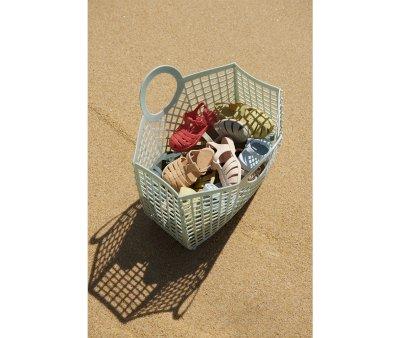 Bolsa de praia Grande Bloom Basket Light Peppermint