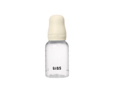 2 Biberon Plastica BIBS Silicone Ivory 150ml