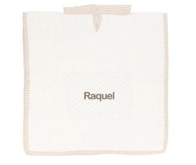 Poncho Dorset Beige Personalizable