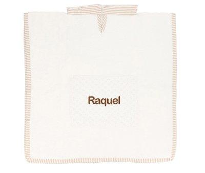 Poncho Dorset Beige Personalizable