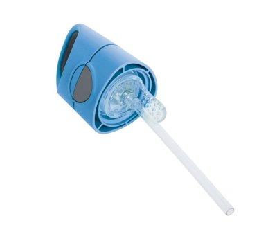 Tritan Bottle with Straw 450 ml Blue Slate
