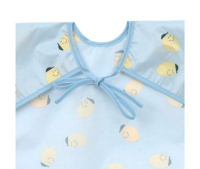 2 Happy Fruits Lemon Bibs with Sleeves