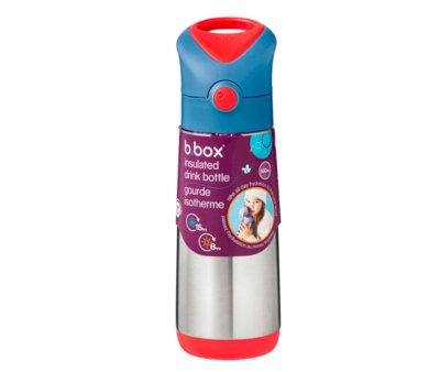 Thermal Bottle with Straw 500ml Blue Blaze
