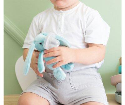 Coniglio Azzurro Sleep Buddy Minikoioi