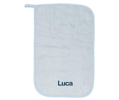 Blue Personalised Nursery Towel
