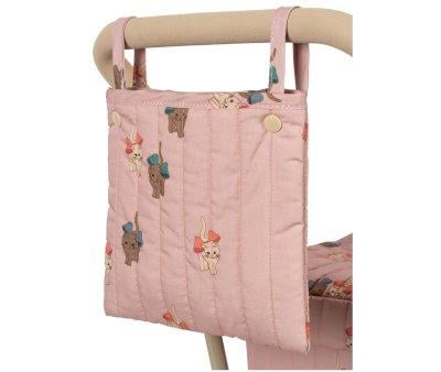Minnie Bow Kitty Pink Doll Pram