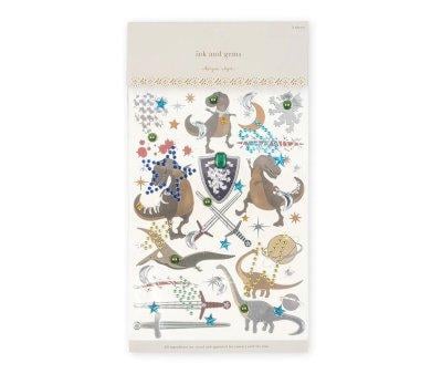New Boy Tattoo and Glitter Set