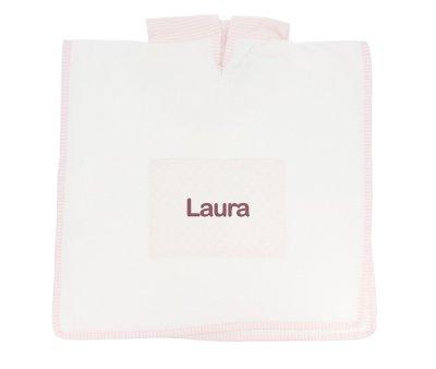 Poncho Dorset Rosa Personalizable