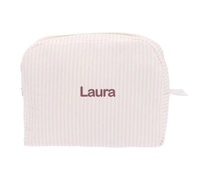 Neceser Grande Dorset Rosa Personalizable