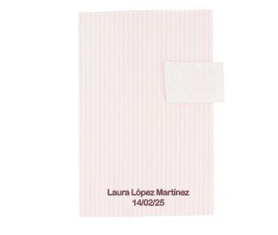 Portadocumentos Dorset Rosa Personalizable