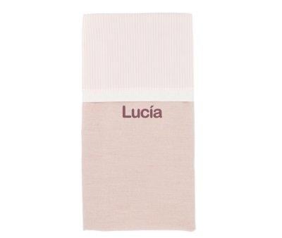 Manta Dorset Rosa Personalizable