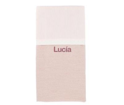 Manta Dorset Rosa Personalizable