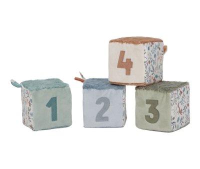 4 Cubos Apilables Blanditos Forest Friends