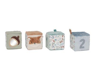 4 Cubos Apilables Blanditos Forest Friends