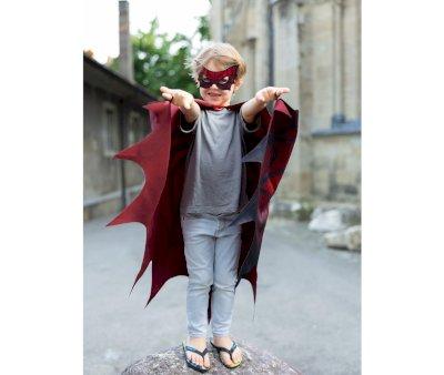 Disfraz Capa y Antifaz Web Weaver Soft Wings T. 4-6aos