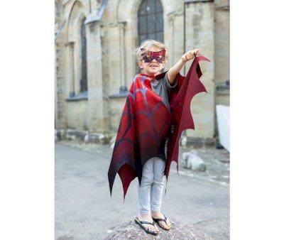 Disfraz Capa y Antifaz Web Weaver Soft Wings T. 4-6aos
